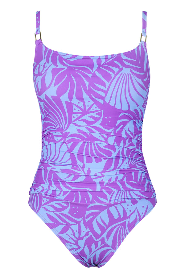 Front pose #1 of a floating garment shot featuring Sunsets Seaborne Pamela One Piece