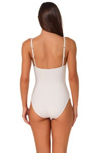 Sunsets White Lily Pamela One Piece