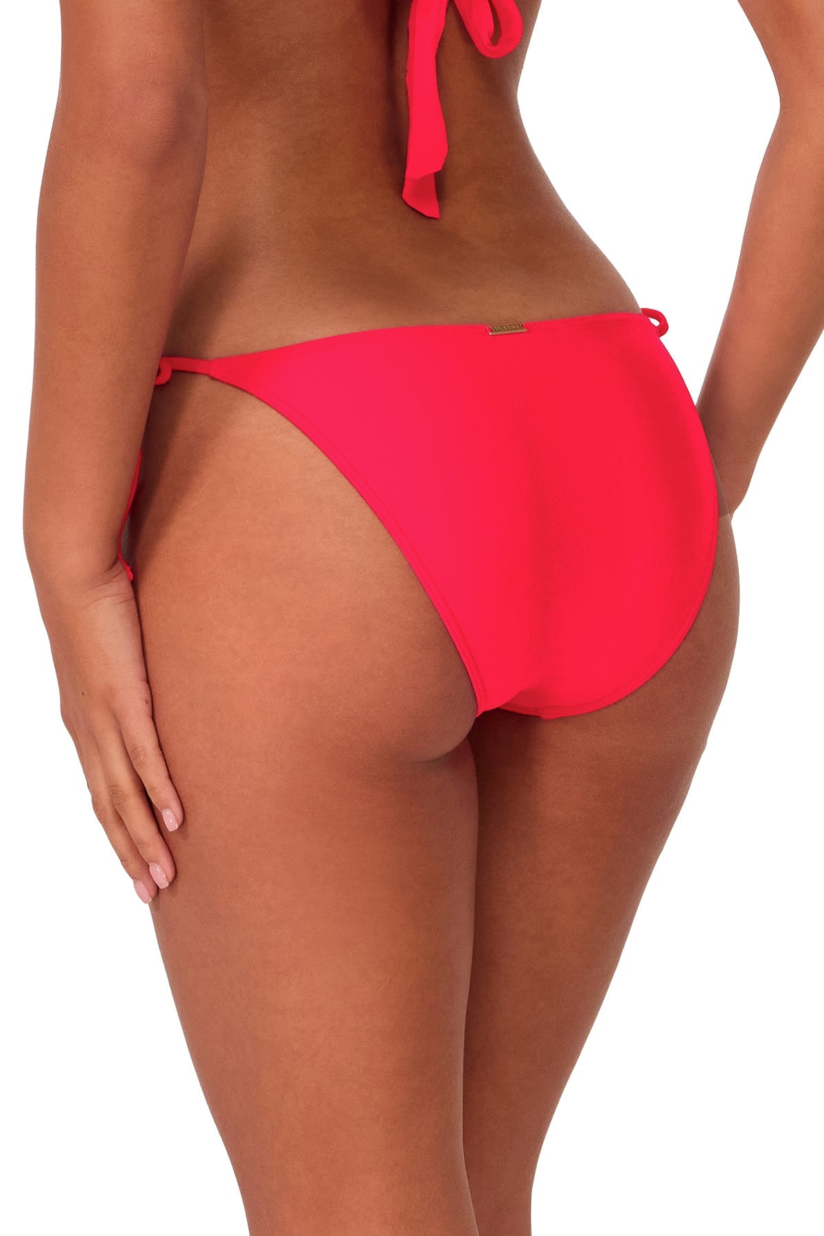 Oblique pose #1 of Brita wearing Sunsets California Dreamin' Bottom