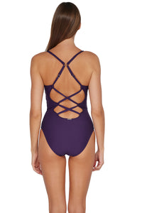 Sunsets Paradise Plum Veronica One Piece XS / PARAD / 112