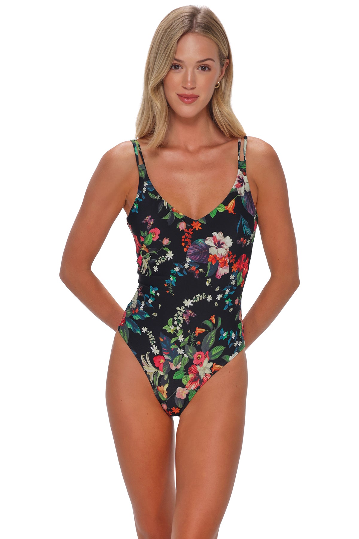 Fleur Noire Veronica One Piece | Women's Swimwear | Sunsets