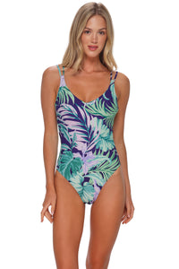 Sunsets Palm Shade Veronica One Piece