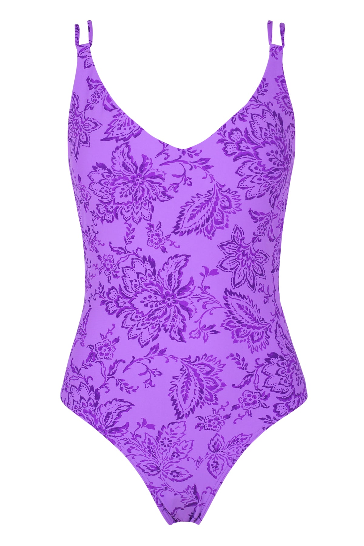 Front pose #1 of a floating garment shot featuring Sunsets Regency Veronica One Piece