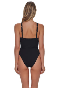 Pacifica Black Rib Mazzy One Piece