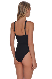 Pacifica Black Rib Mazzy One Piece