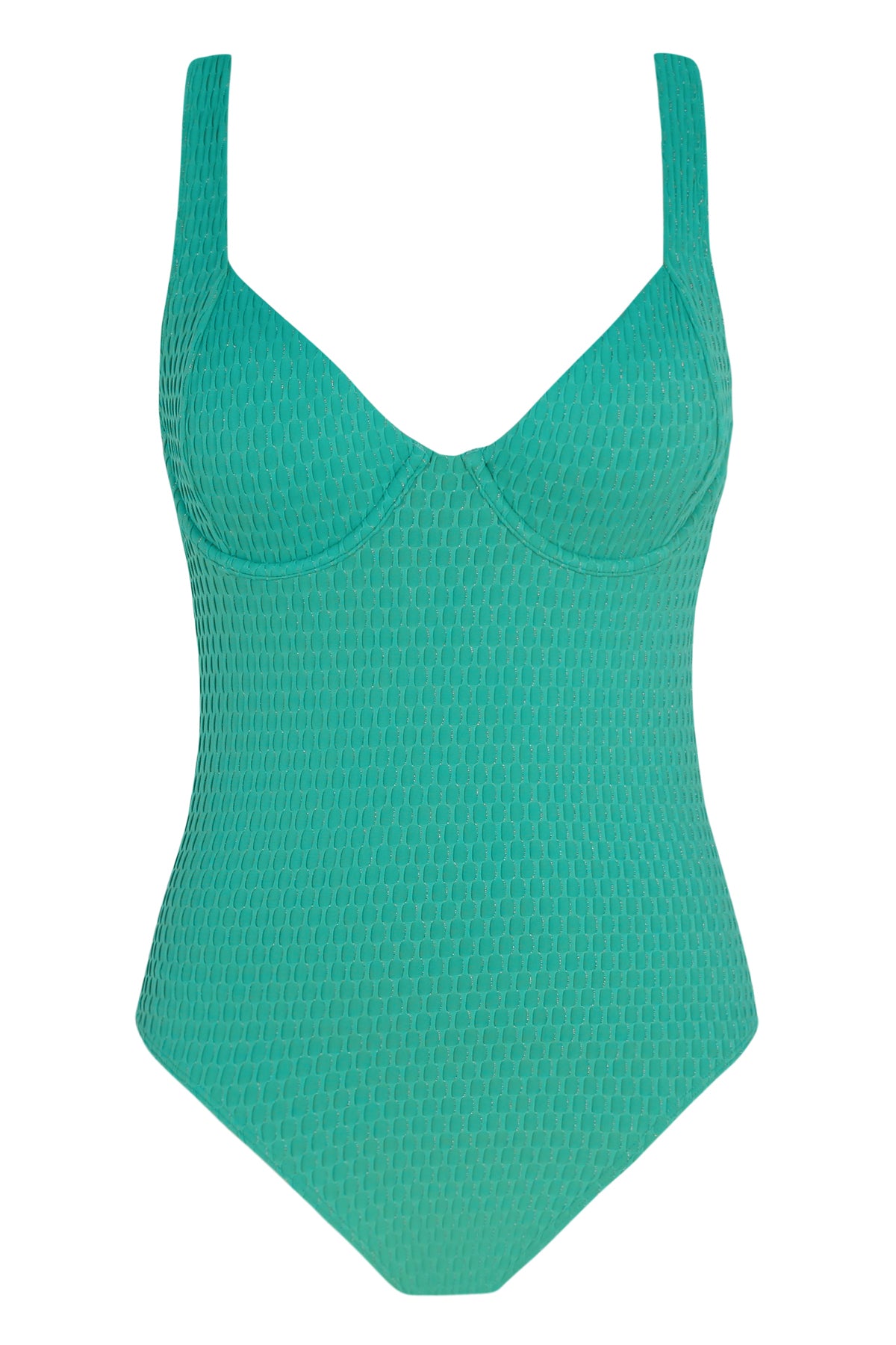 Pacifica Jade Jewel Lurex Mazzy One Piece