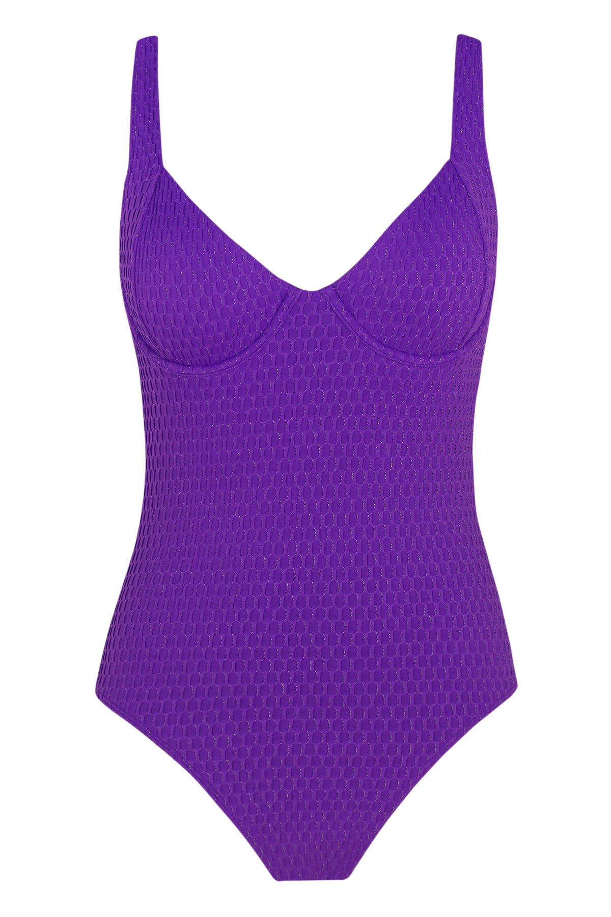Pacifica Purple Gem Lurex Mazzy One Piece