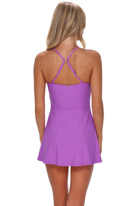 Sunsets Berry Burst Naomi Swim Dress