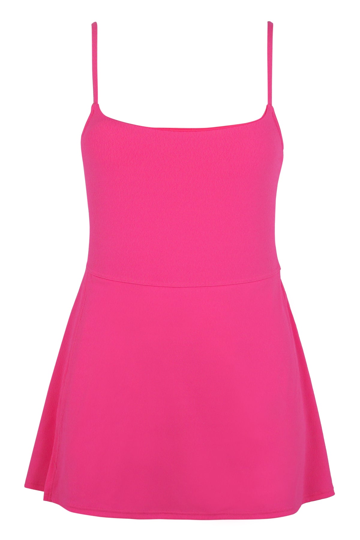 Posy Pink Crepe Naomi Swim Dress: Supportive Tennis-Inspired One Posy Pink Crepe Naomi Swim Dress: Supportive Tennis-Inspired One