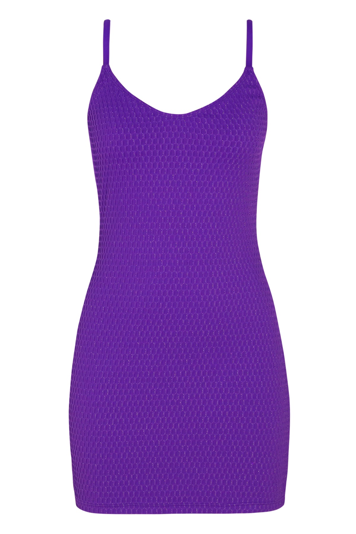 Pacifica Purple Gem Lurex Zenya Dress Cover-Up