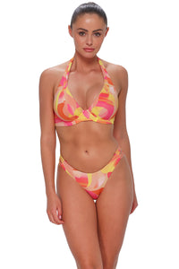 Sunsets Dreamsicle Crepe Dora Double Tab Bottom