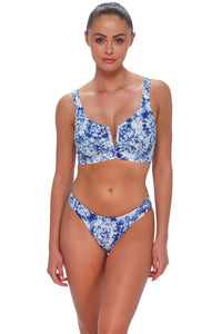 Sunsets Island Ink Rib Dora Double Tab Bottom