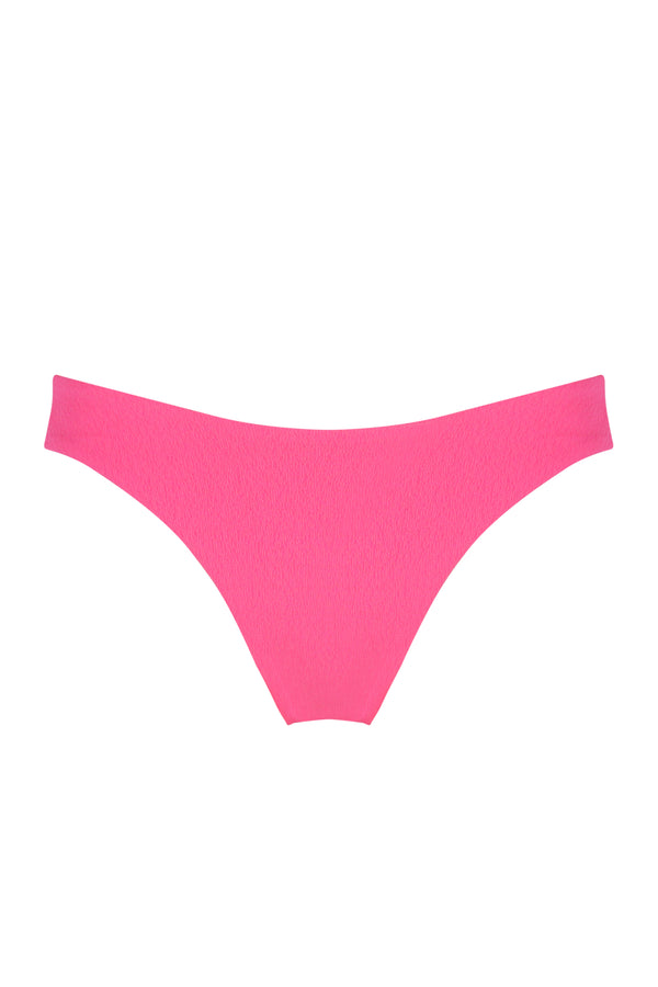 Front pose #1 of a floating garment shot featuring Sunsets Posy Pink Crepe Dora Double Tab Bottom