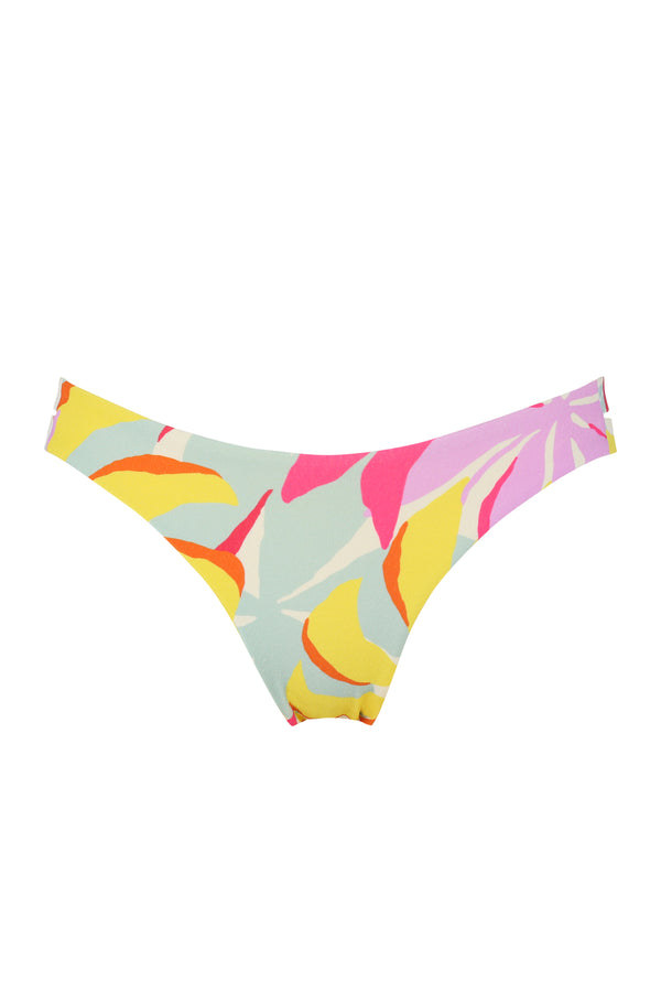 Front pose #1 of a floating garment shot featuring Sunsets Tropicolor Crepe Dora Double Tab Bottom