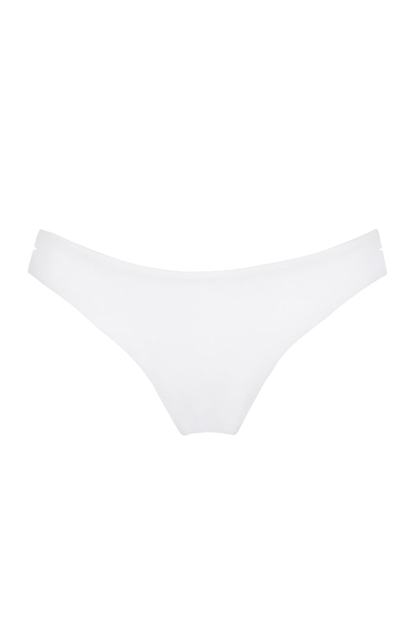 Front pose #1 of a floating garment shot featuring Sunsets White Lily Dora Double Tab Bottom