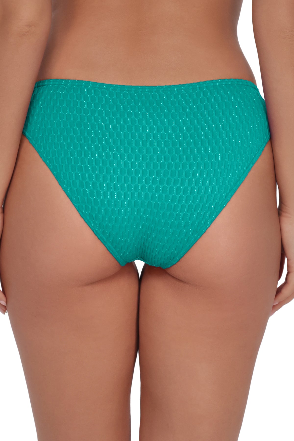 Pacifica Jade Jewel Lurex Sandy Scoop Bottom