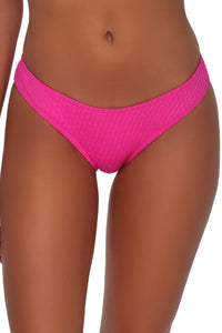 Pacifica Pink Diamond Lurex Sandy Scoop Bottom