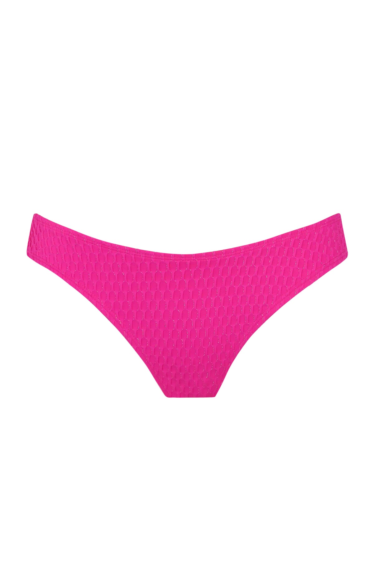 Pacifica Pink Diamond Lurex Sandy Scoop Bottom
