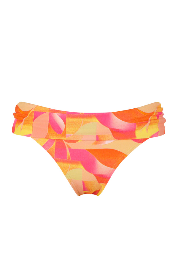Front pose #1 of a floating garment shot featuring Sunsets Dreamsicle Crepe Unforgettable Bottom