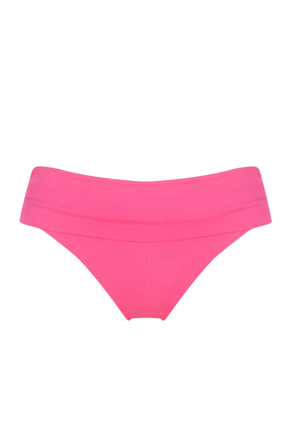 Front pose #1 of a floating garment shot featuring Sunsets Posy Pink Crepe Unforgettable Bottom