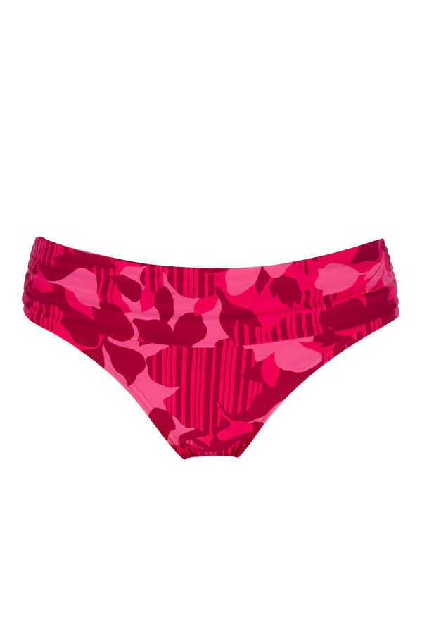 Front pose #1 of a floating garment shot featuring Sunsets Rambling Rose Unforgettable Bottom