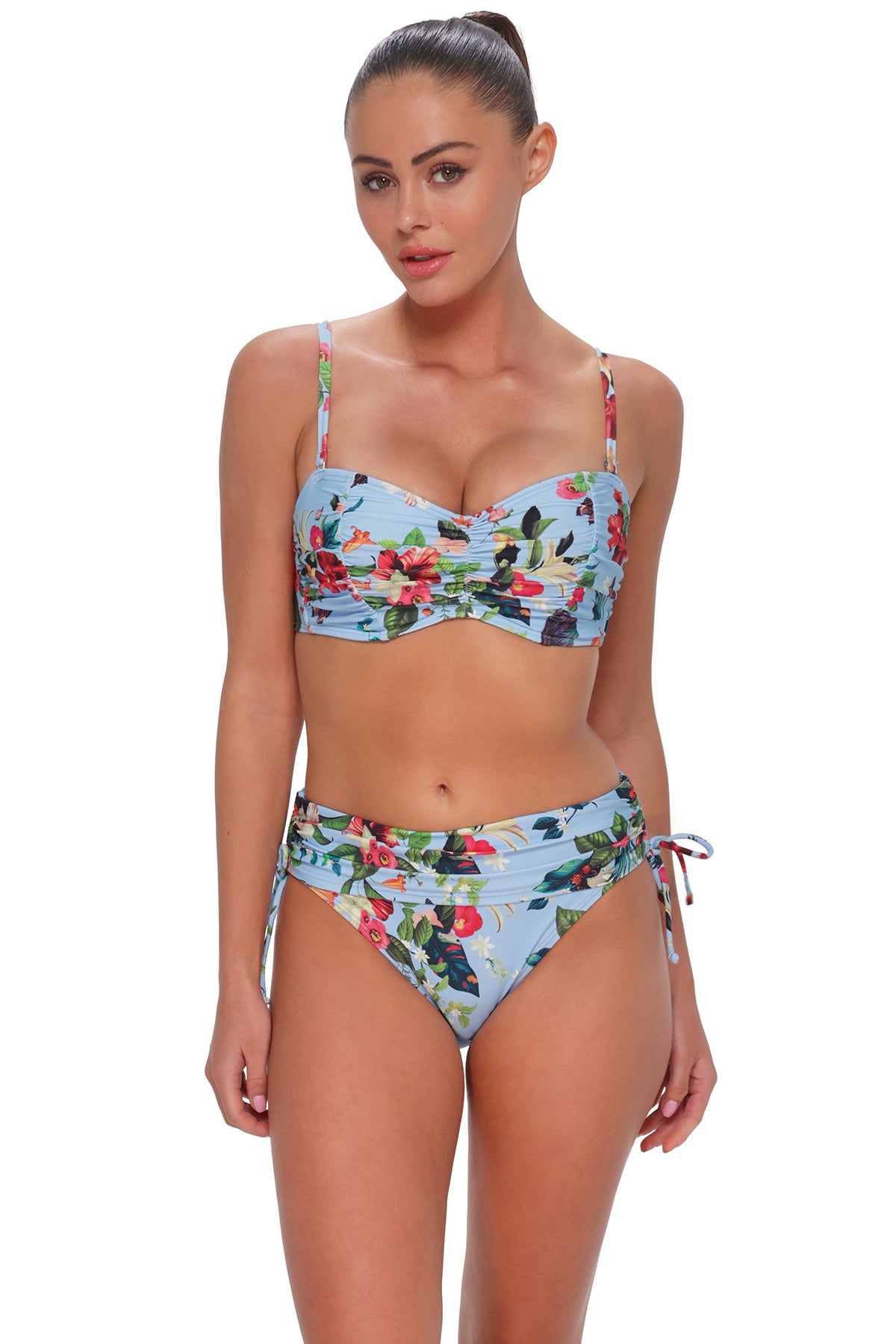 Sunsets Budding Romance Darci High Waist Bottom