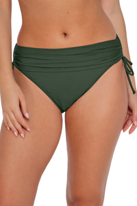 Sunsets Island Green Darci High Waist Bottom