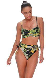 Sunsets Night Bloom Darci High Waist Bottom