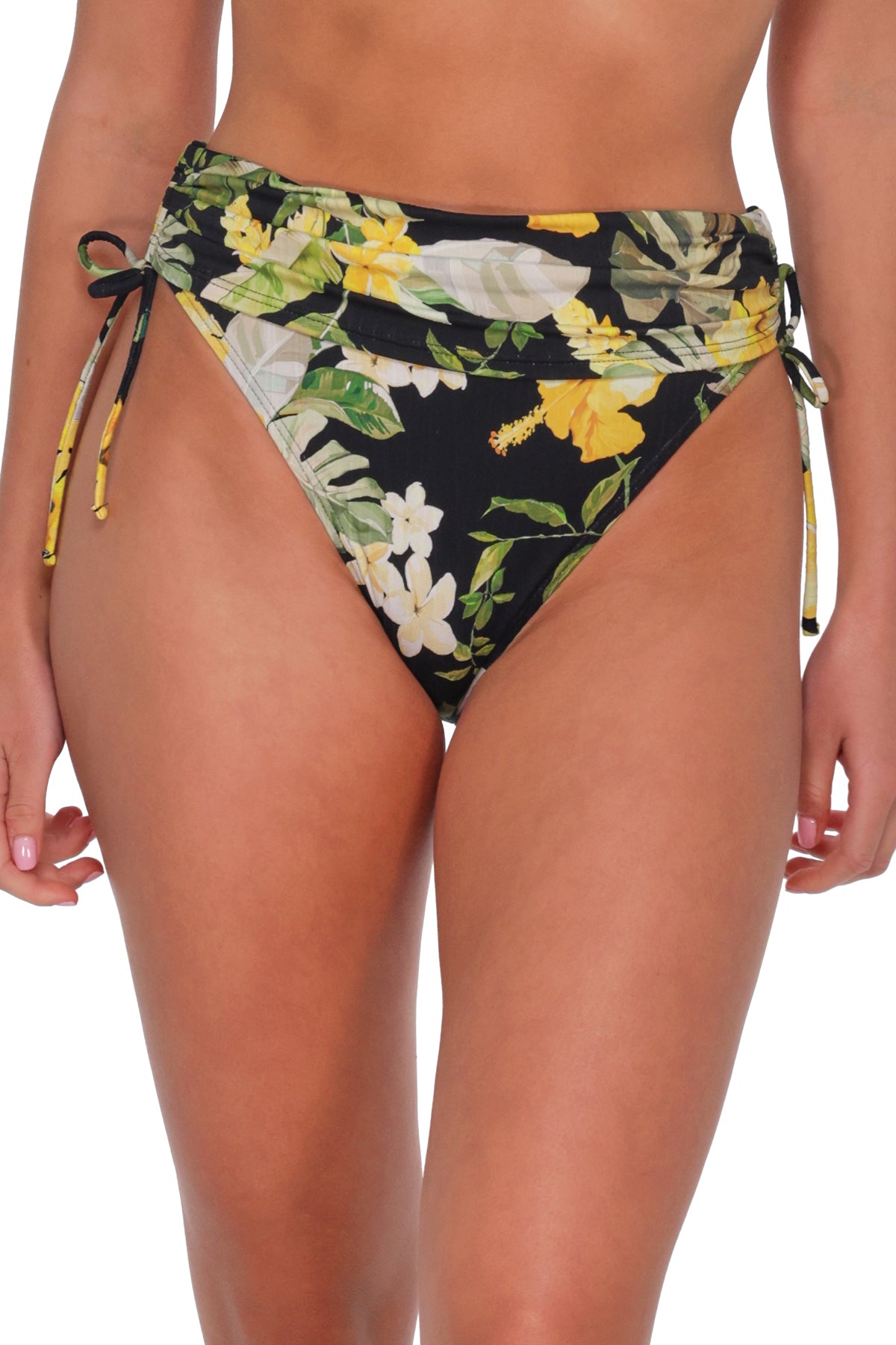 Sunsets Night Bloom Darci High Waist Bottom