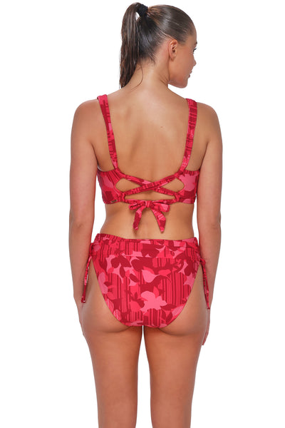 Sunsets Rambling Rose Darci High Waist Bottom