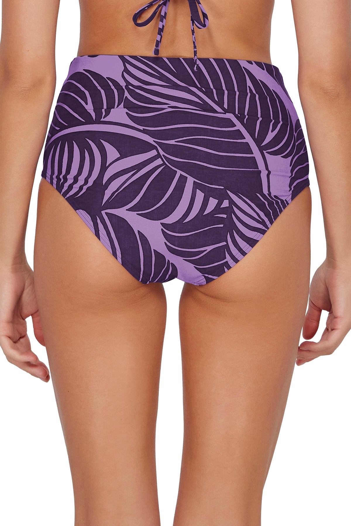 Sunsets Mystic Palms Capri High Waist Bottom XS / MYSTI / 310B