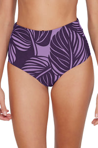 Sunsets Mystic Palms Capri High Waist Bottom XS / MYSTI / 310B