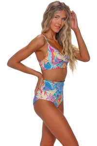 Sunsets Aloha Vista Capri High Waist Bottom