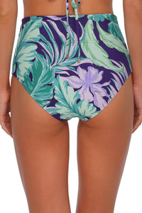 Sunsets Palm Shade Capri High Waist Bottom