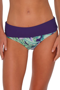 Sunsets Palm Shade Capri High Waist Bottom
