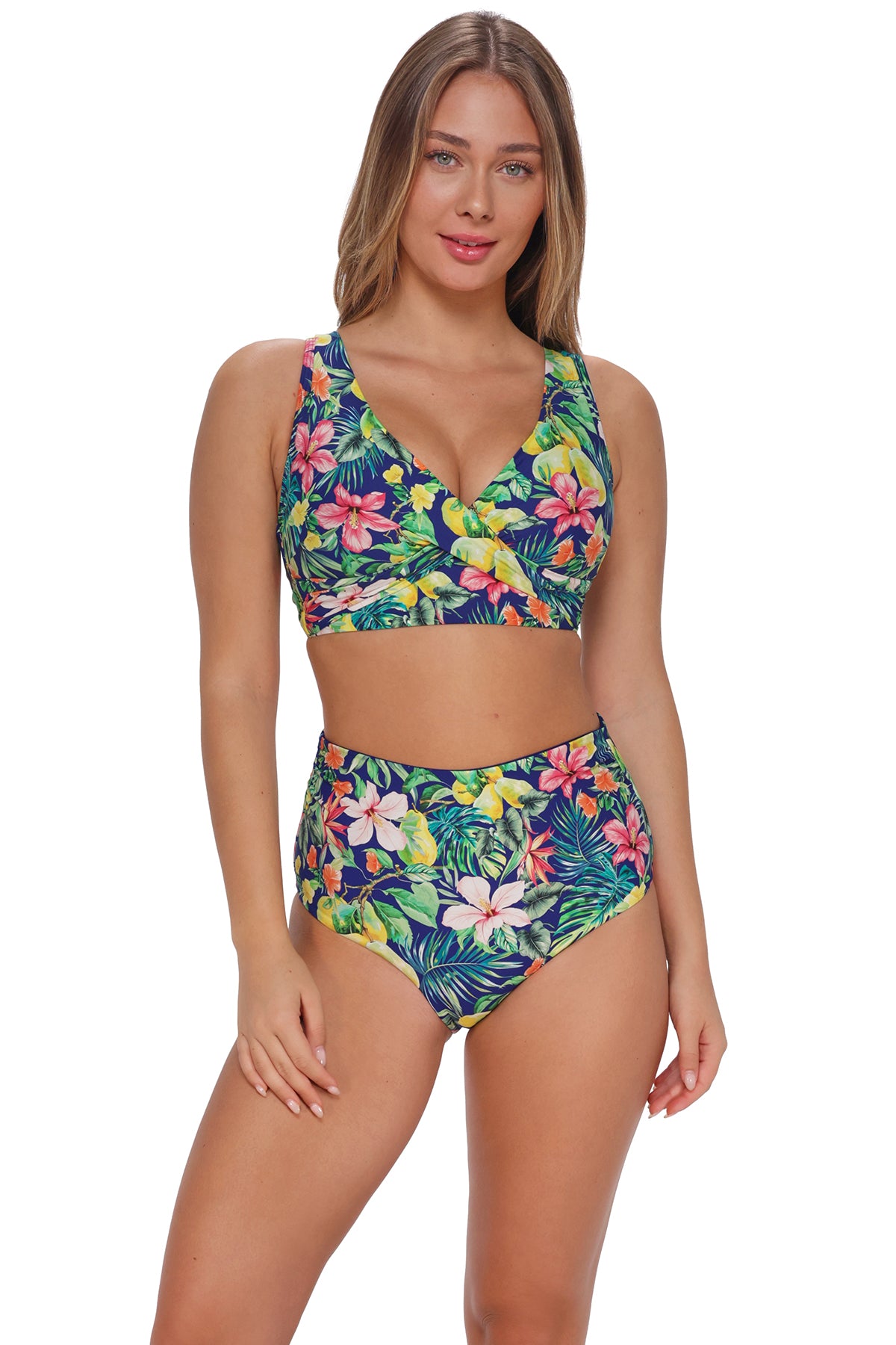 Sunsets Seaside Harvest Capri High Waist Bottom