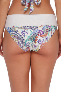 Sunsets Tide Pool Twist Capri High Waist Bottom