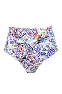 Sunsets Tide Pool Twist Capri High Waist Bottom