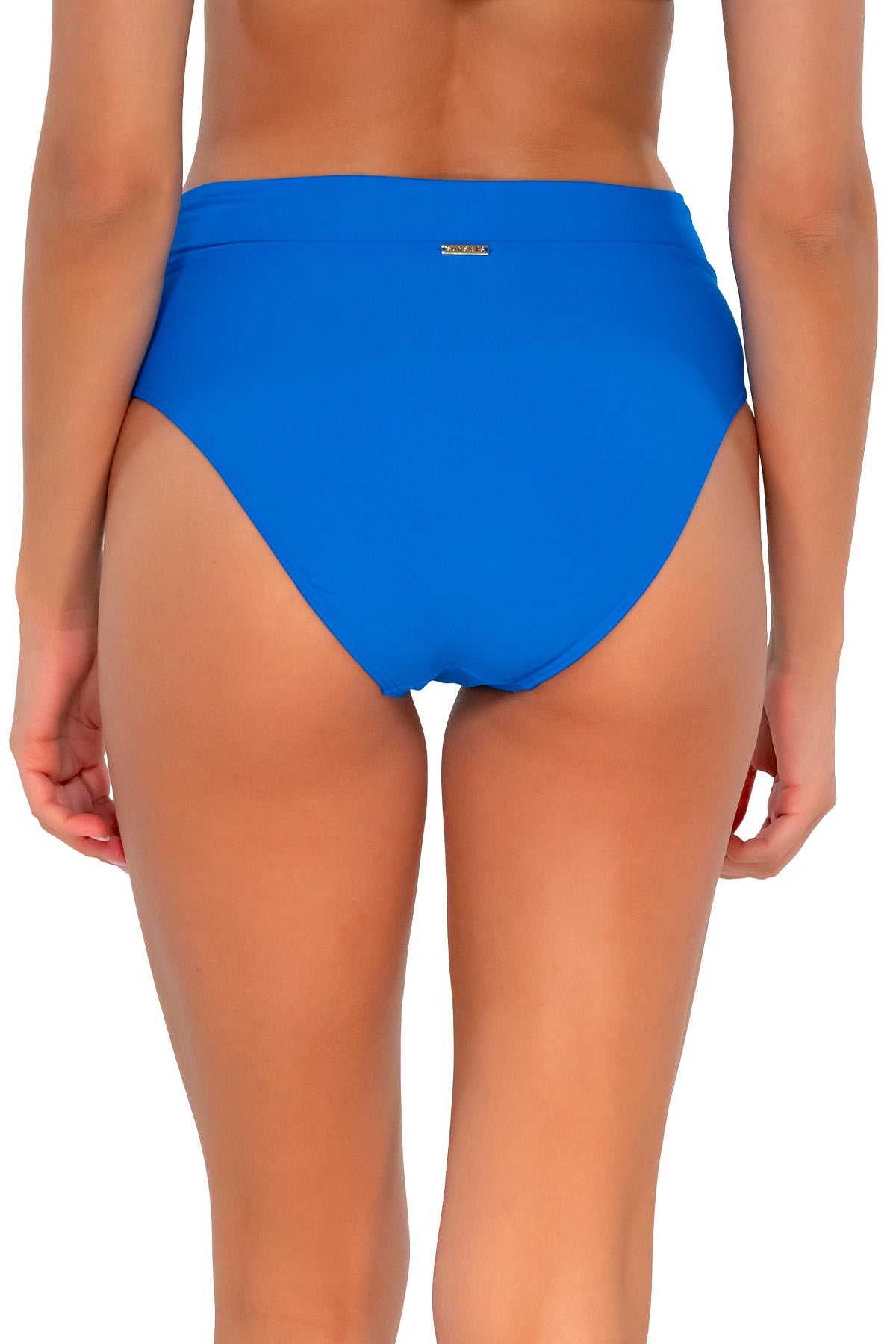 Electric Blue Summer Lovin' V-Front | Crossover High Waist