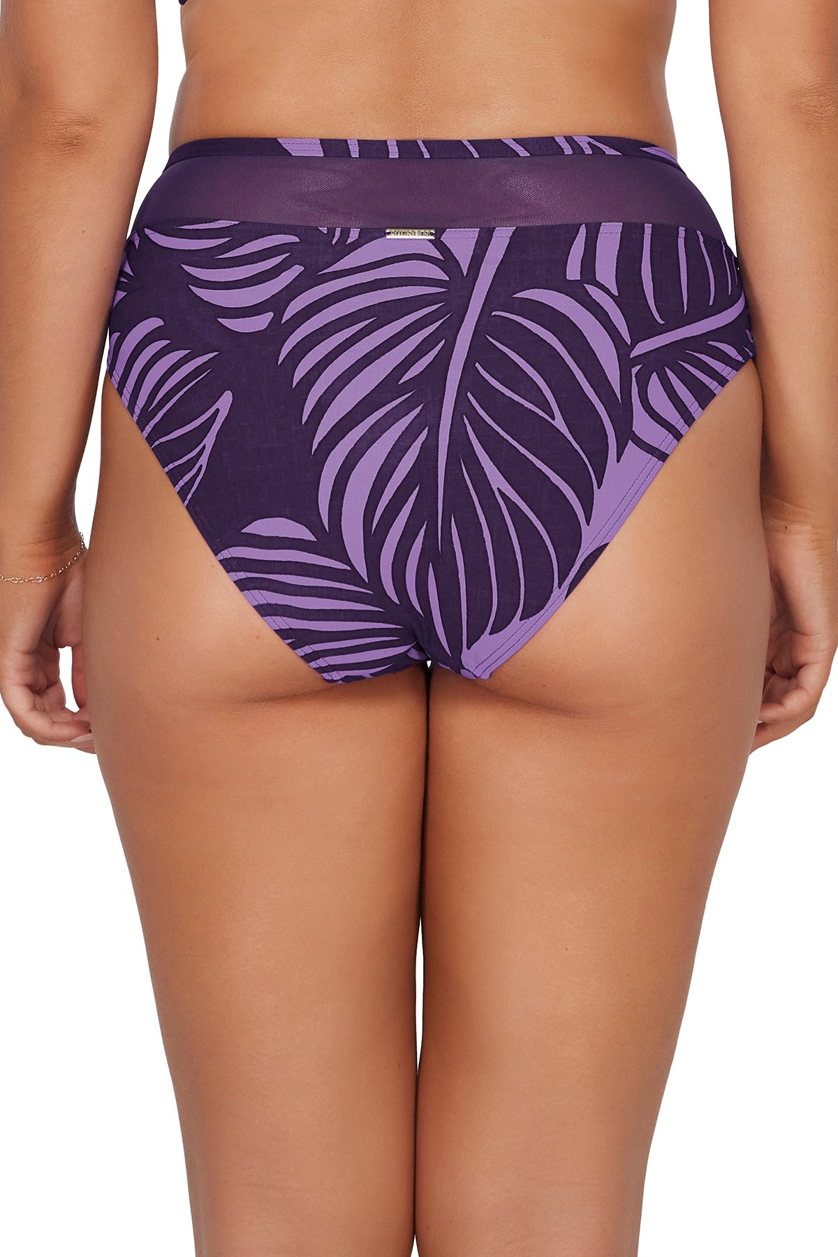 Sunsets Mystic Palms Annie High Waist Bottom XS / MYSTI / 324B