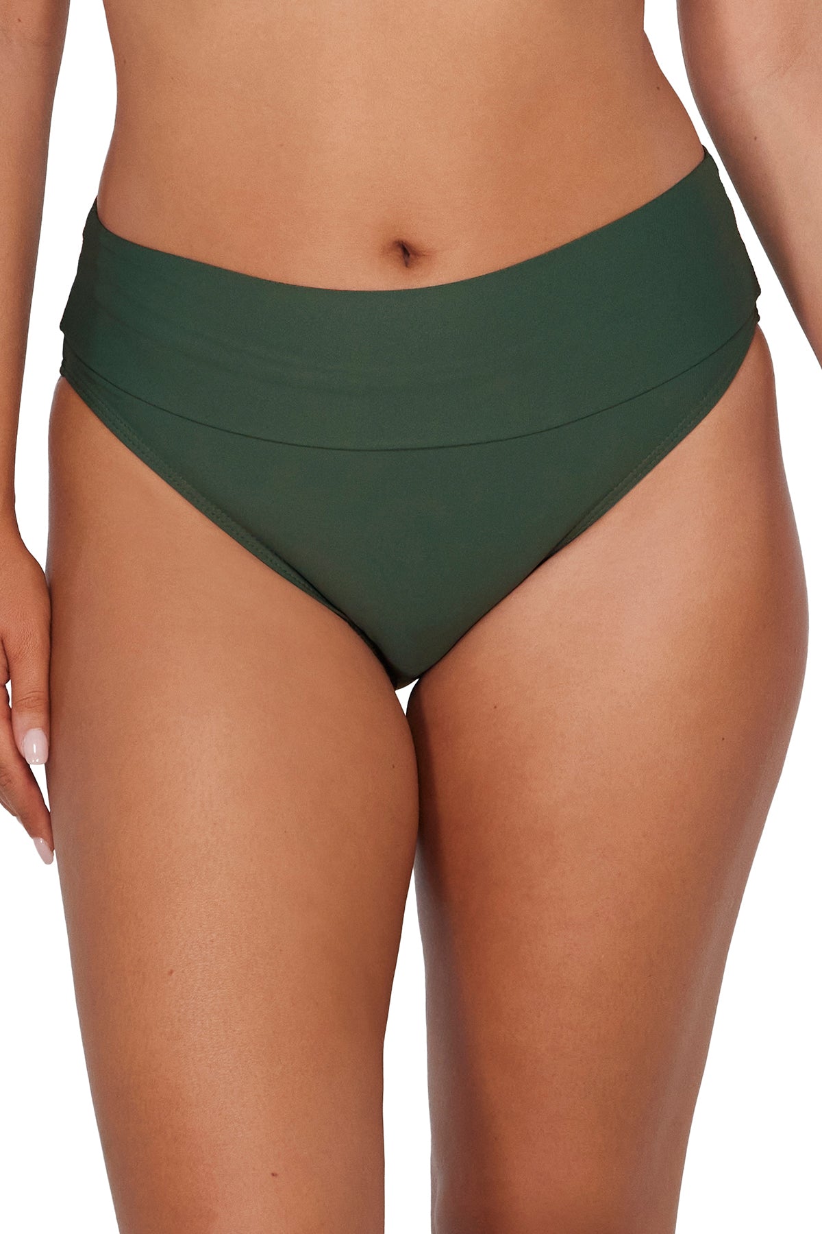 Sunsets Island Green Hannah High Waist Bottom XS / ISLGR / 33B