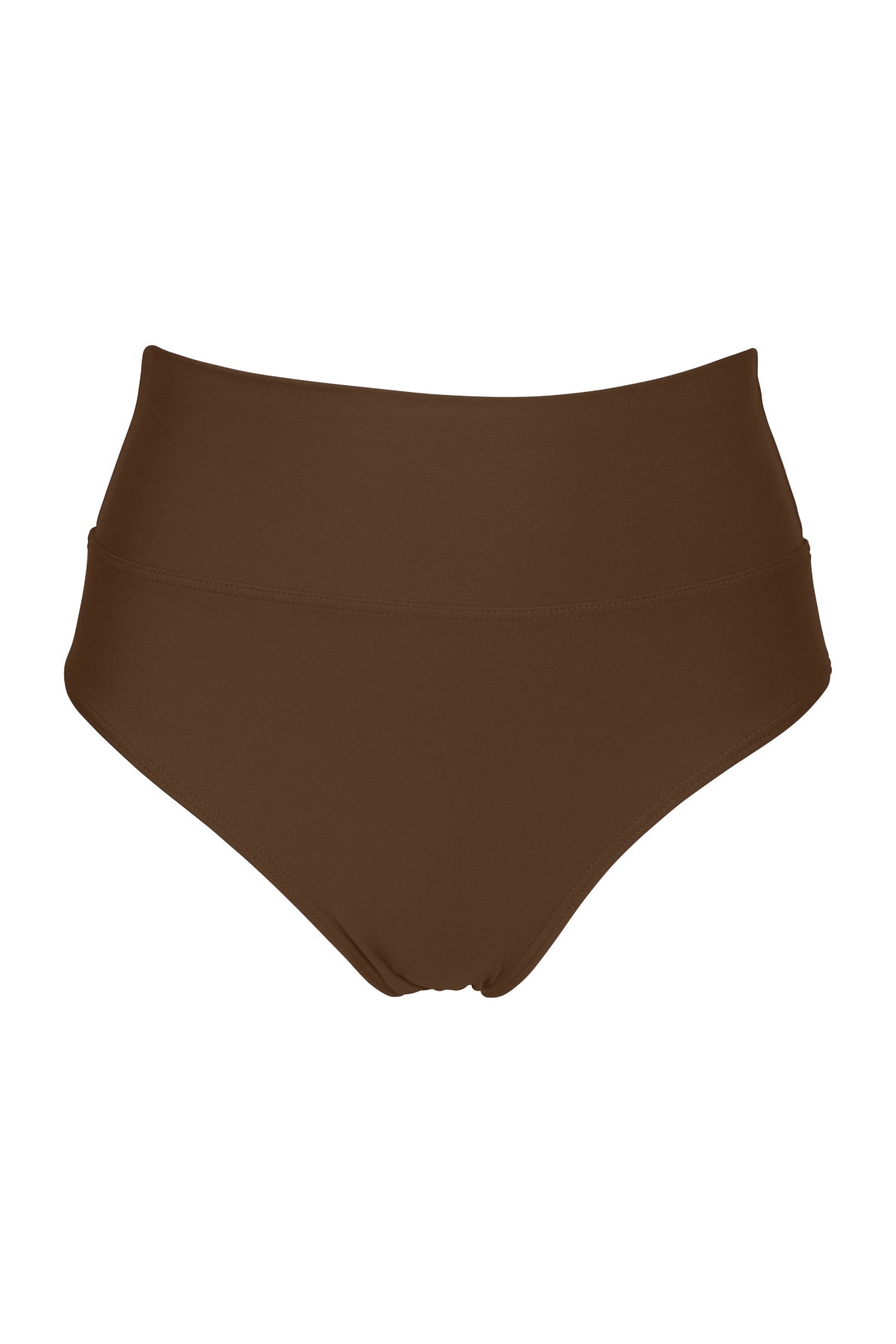 Sunsets Tiki Brown Hannah High Waist Bottom XS / TIKIB / 33B