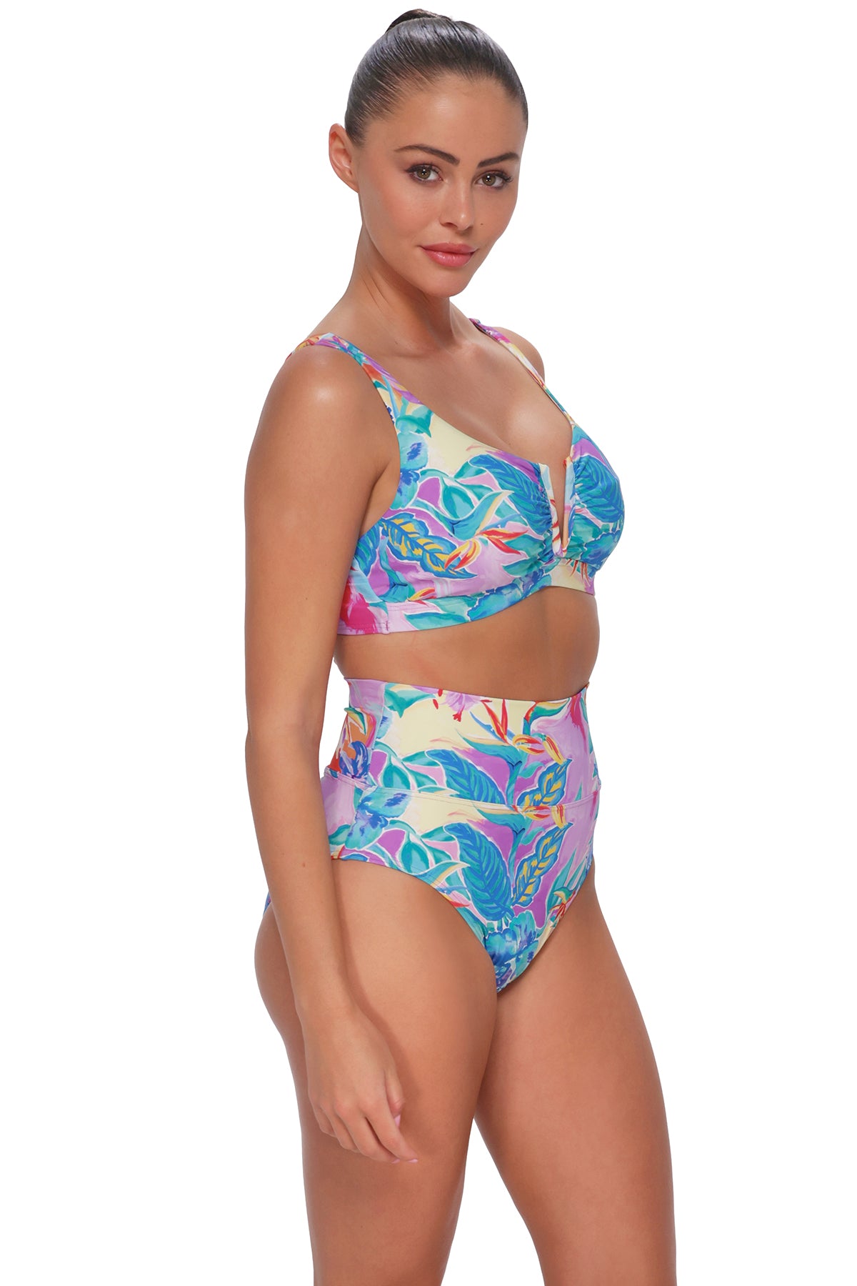 Sunsets Aloha Vista Hannah High Waist Bottom