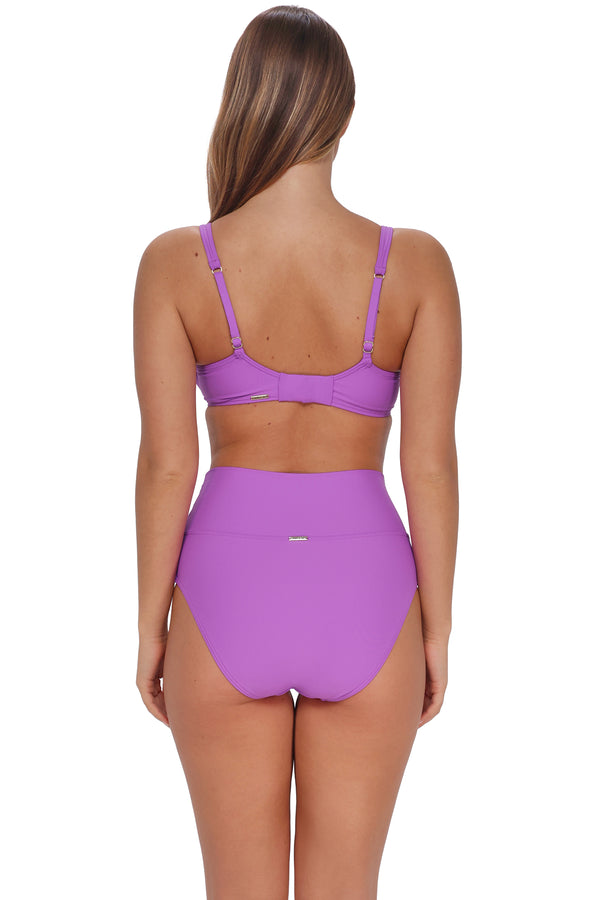 Sunsets Berry Burst Hannah High Waist Bottom