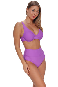 Sunsets Berry Burst Hannah High Waist Bottom