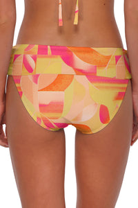 Sunsets Dreamsicle Crepe Hannah High Waist Bottom