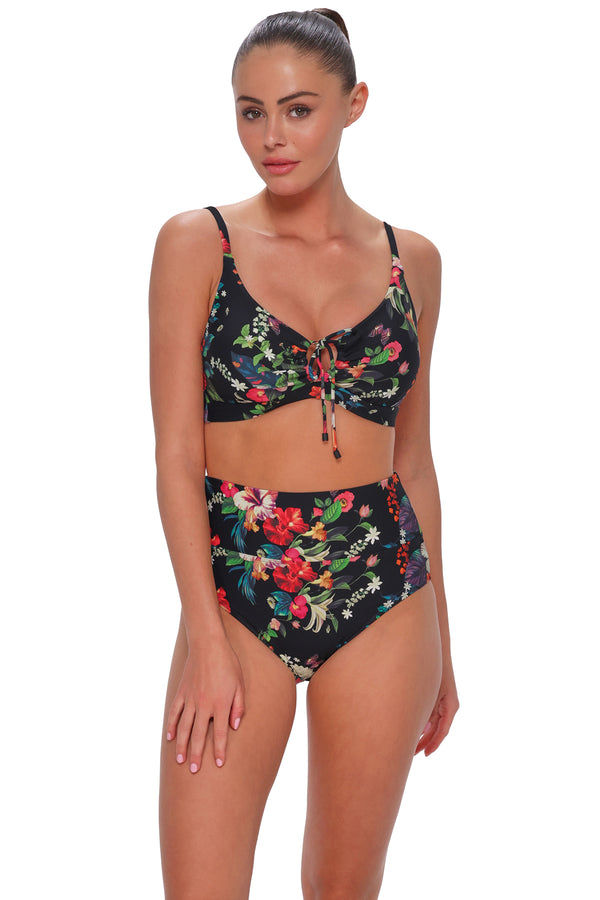 Sunsets Fleur Noire Hannah High Waist Bottom