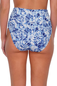 Sunsets Island Ink Rib Hannah High Waist Bottom