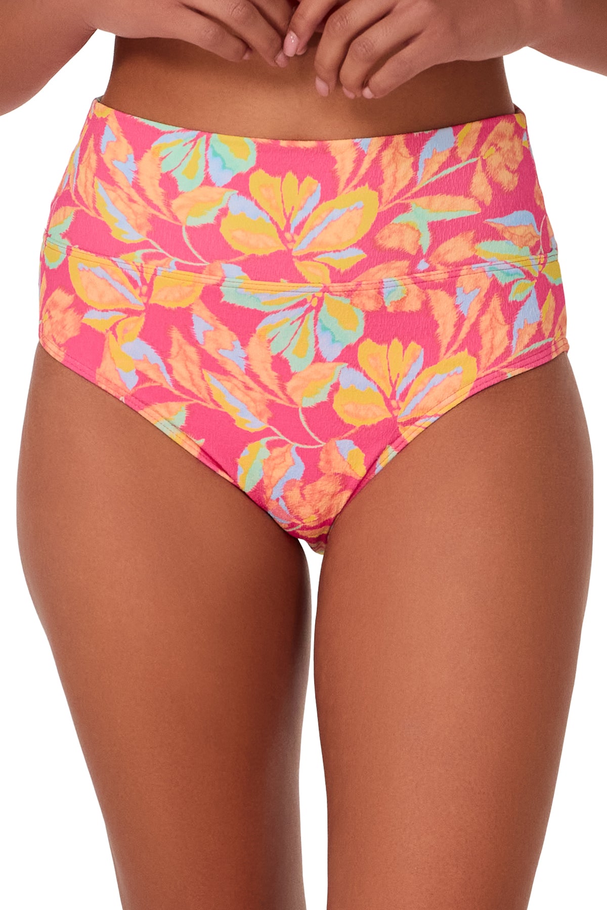 Sunsets Magic Hour Crepe Hannah High Waist Bottom