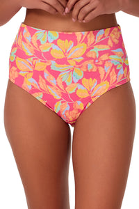 Sunsets Magic Hour Crepe Hannah High Waist Bottom